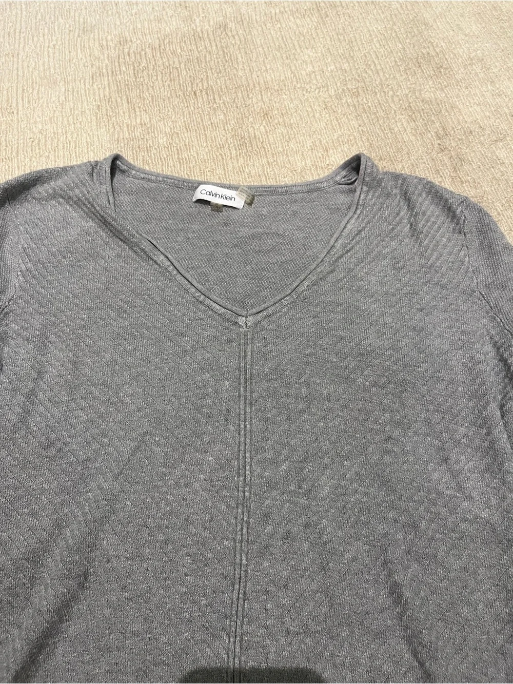 Calvin Klein caslon gray
